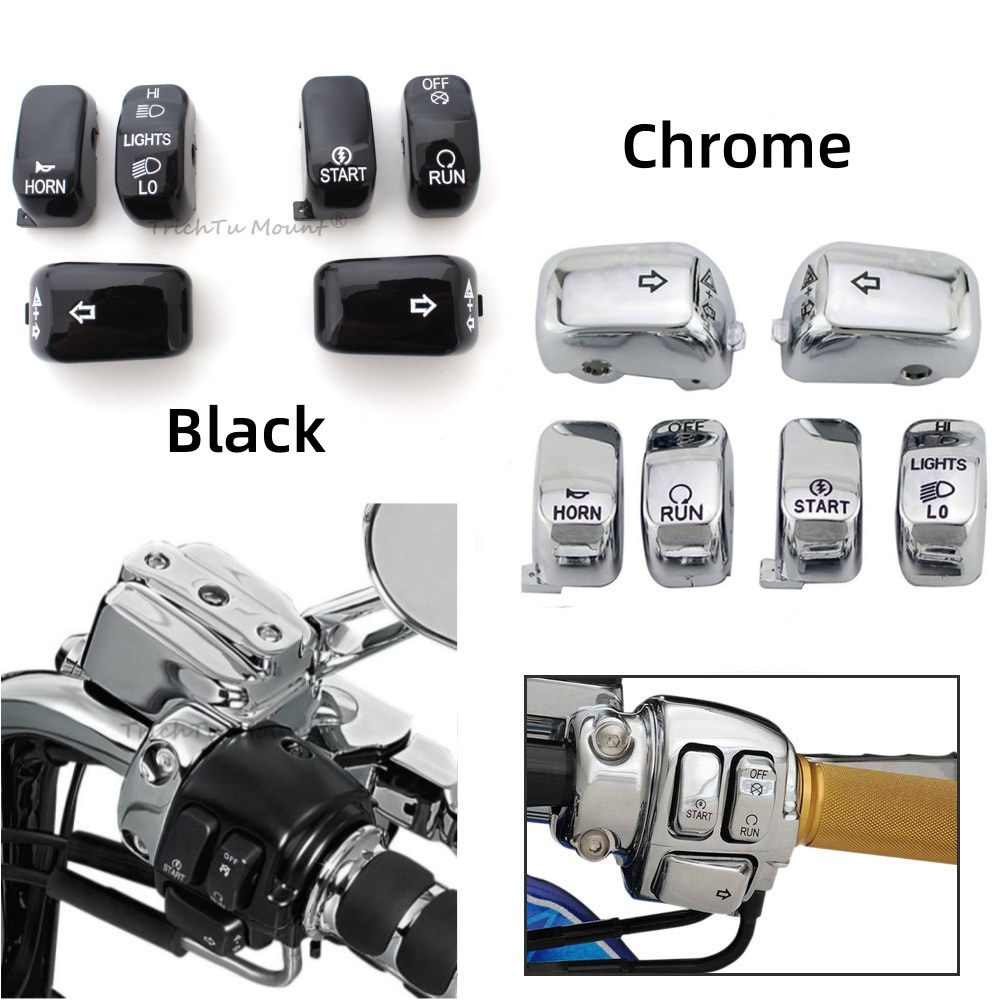 Abu Garcia Reel Revo - Motorrad Lenker Control Schalter Kappen Tasten