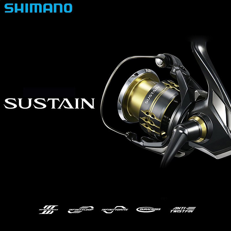 Shimano Reel Sustain - SHIMANO 2025 SUSTAIN Spinnrolle 205–270 g