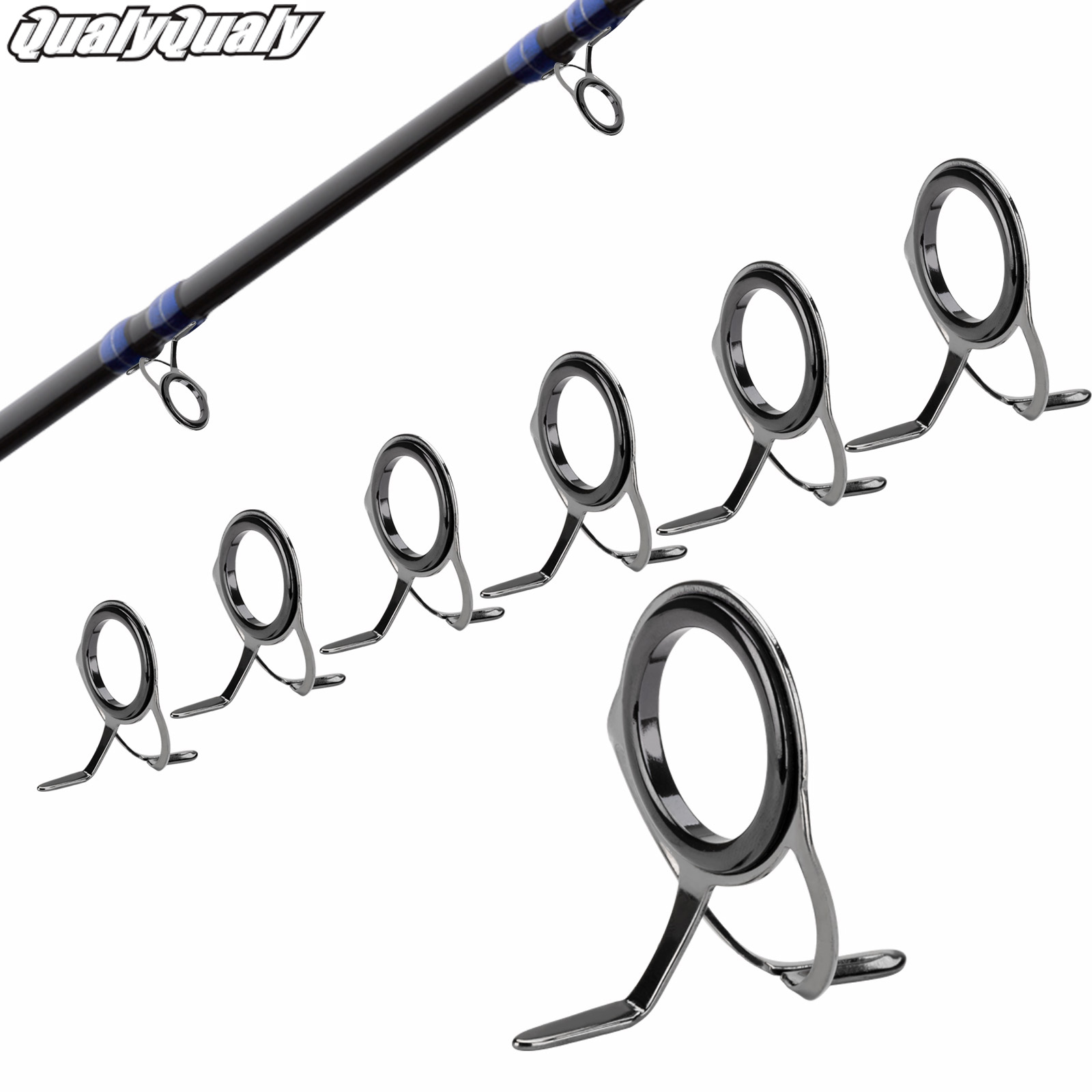 7 stücke Angelrute Guides Repa – Fishing Rod Guide Replacement Bewertung und Preis
