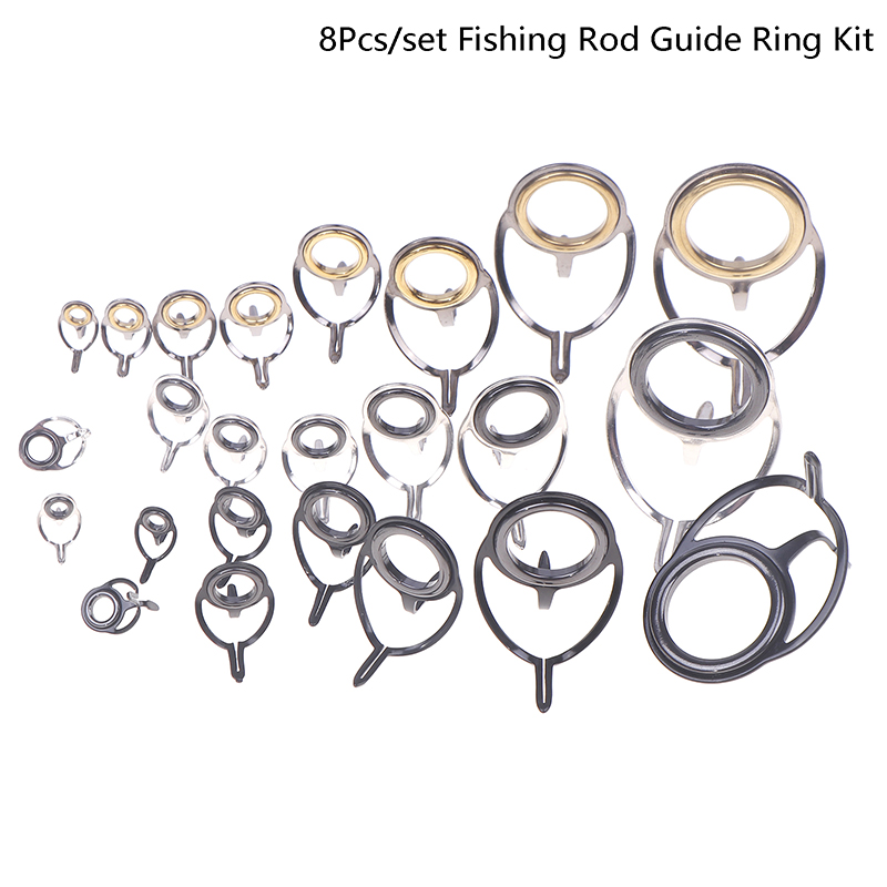8Pcs Angelgerät Edelstahl Repa – Fishing Rod Guide Replacement Bewertung und Preis