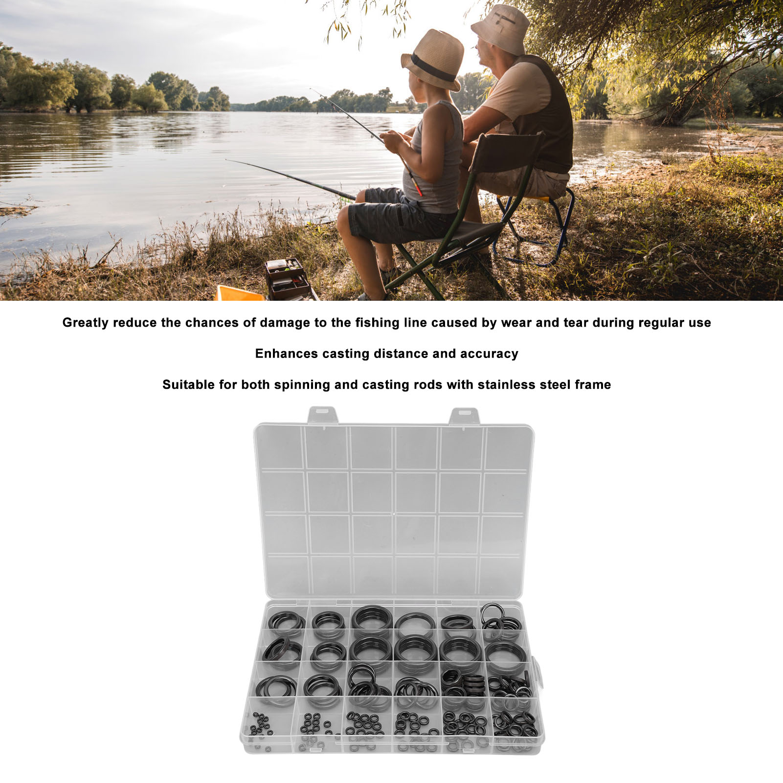 Reparaturset für Angelrutenfüh – Fishing Rod Guide Replacement Bewertung und Preis
