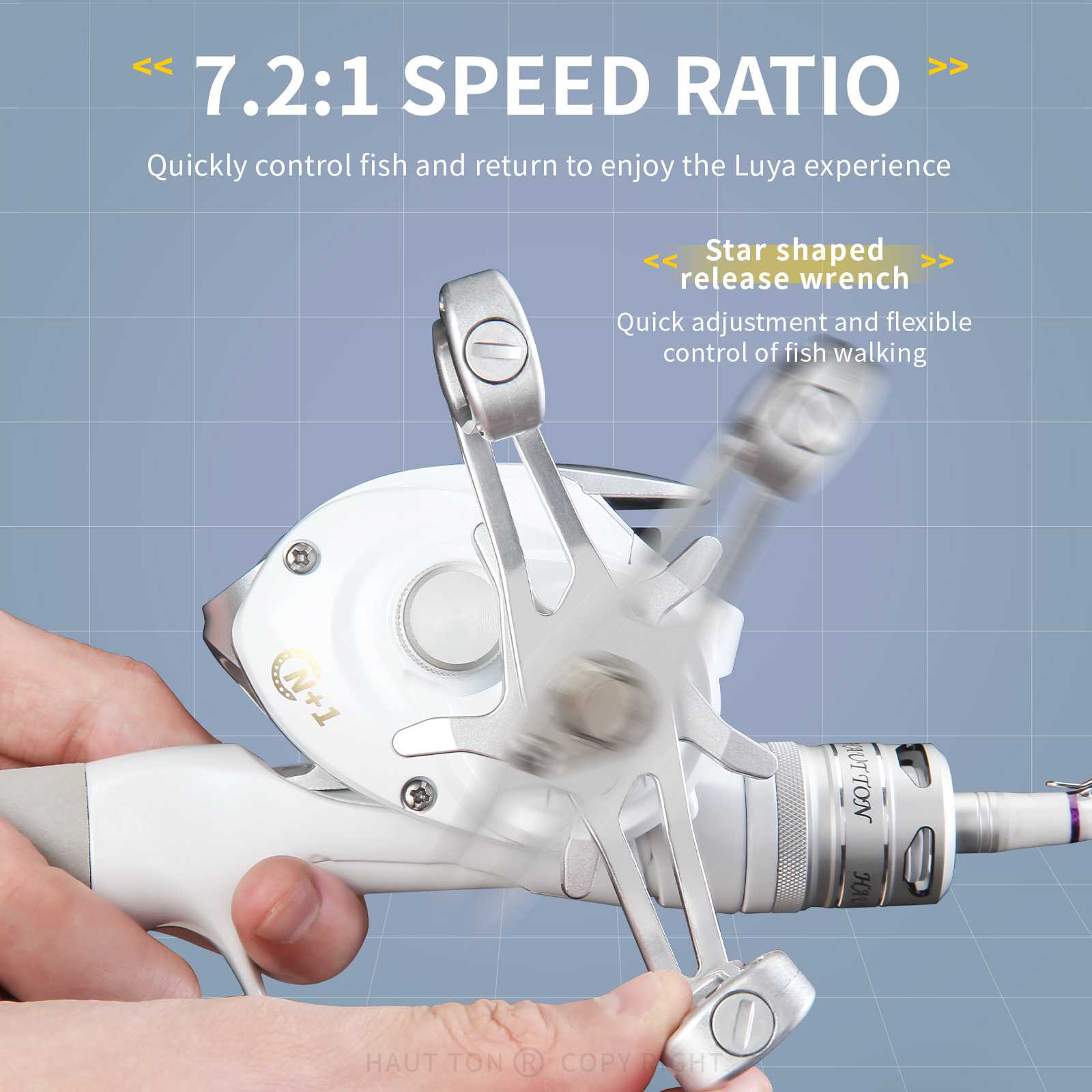 HAUT TON ET Baitcaster-Rolle m – Kastking Reel Zephyr Bewertung und Preis