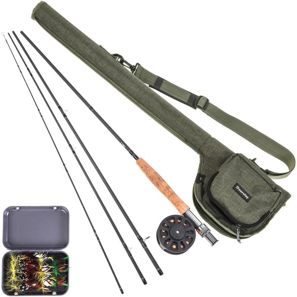 Tragbares Angelset: Rute, Trag – Fishing Rod Case Bewertung und Preis