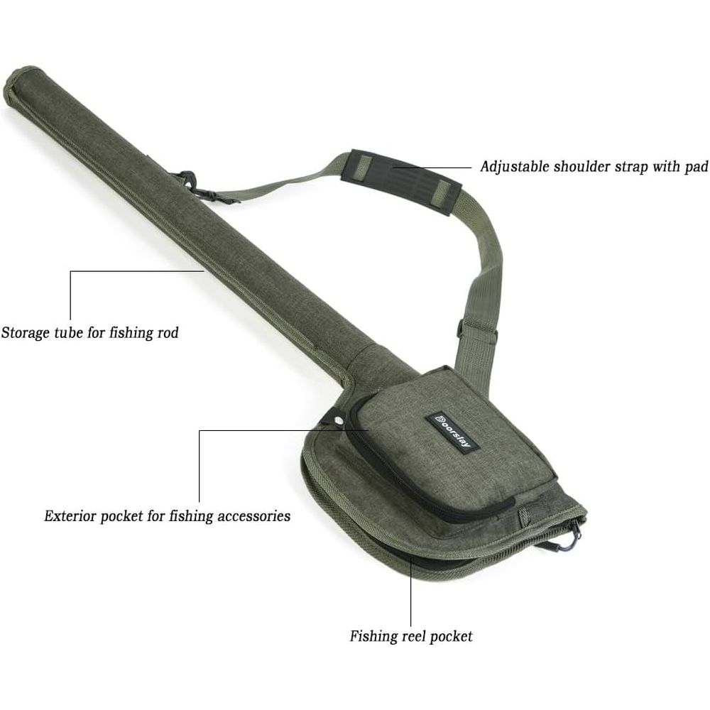 Tragbares Angelset: Rute, Trag – Fishing Rod Case Bewertung und Preis