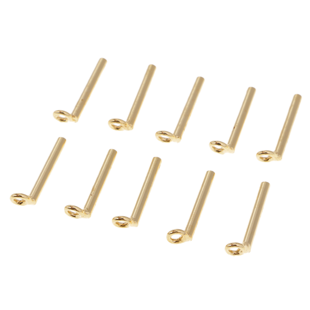 10 stücke Angelrute Führungen  – Fishing Rod Building Kit Bewertung und Preis