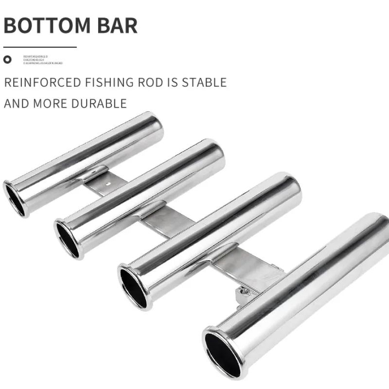 Edelstahl 4-Röhren-Rutenhalter – Fishing Rod Holder Bewertung und Preis