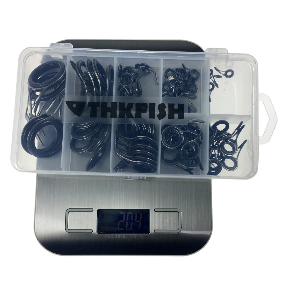THKFISH 75-teiliges Angelruten – Fishing Rod Guide Replacement Bewertung und Preis