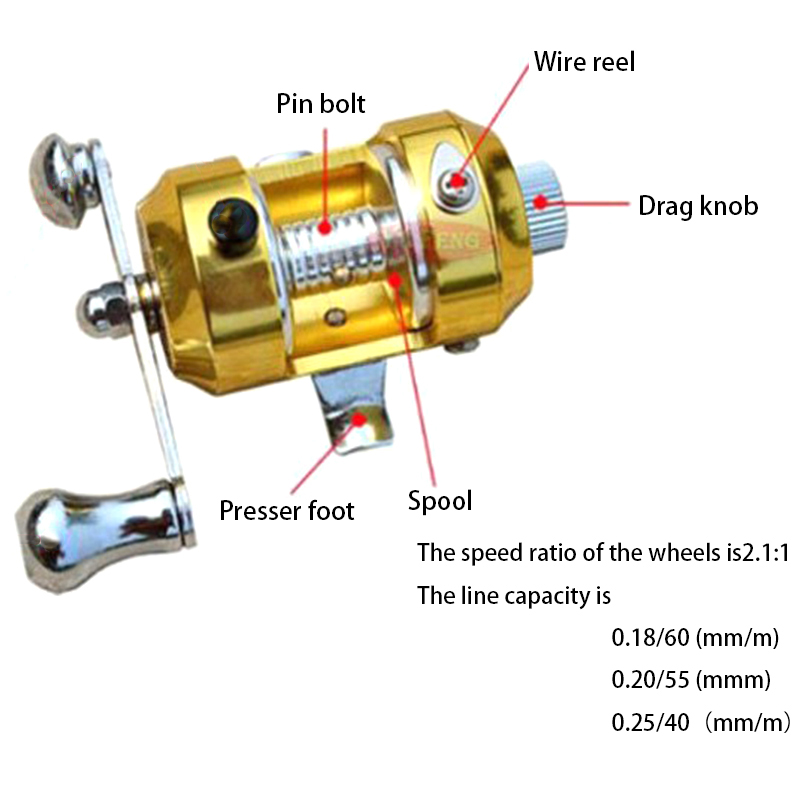 △   Metall-Trommelrolle, klein – Penn Reel Fierce Bewertung und Preis