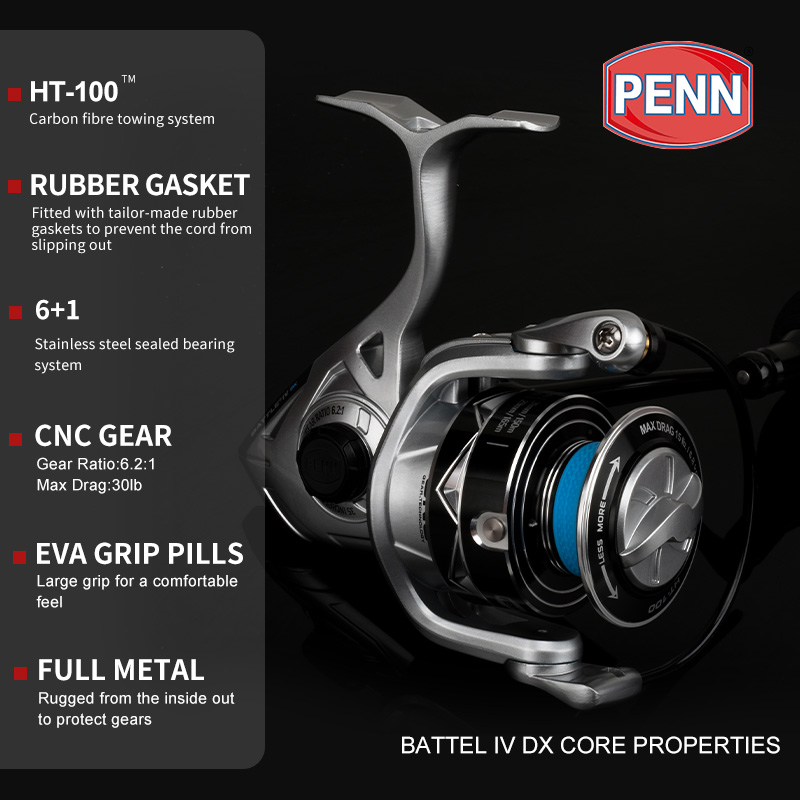 PENN BATTLE BTL IV DX 3000 400 – Penn Reel Battle Bewertung und Preis