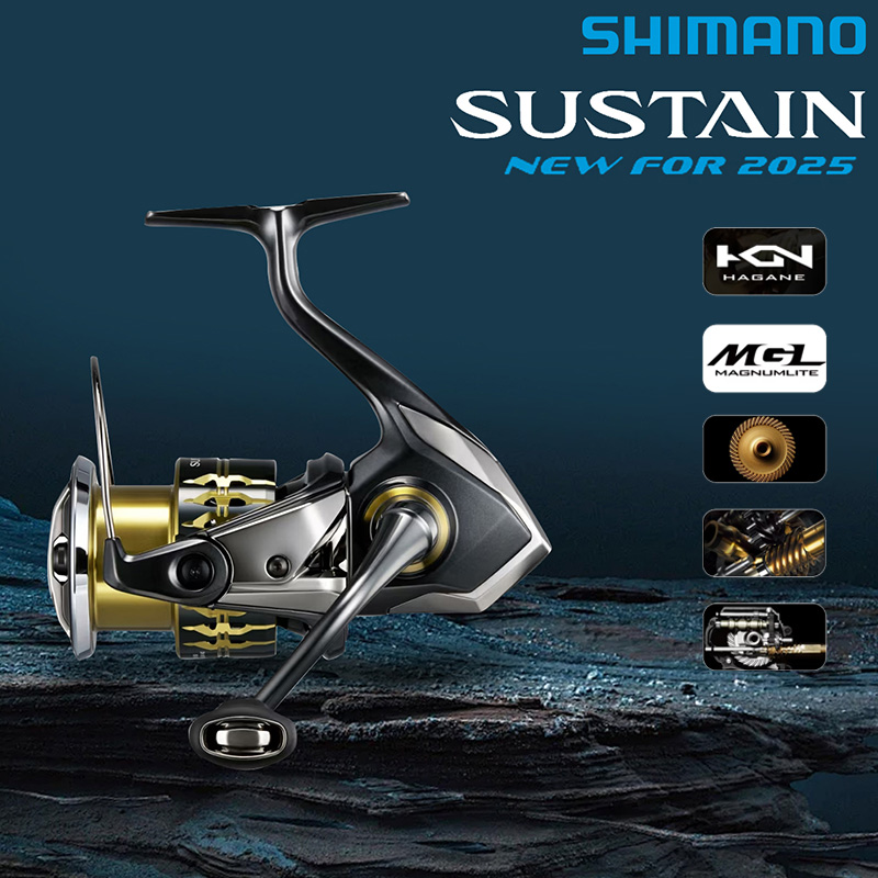 SHIMANO 2025 SUSTAIN Spinnroll – Shimano Reel Sustain Bewertung und Preis