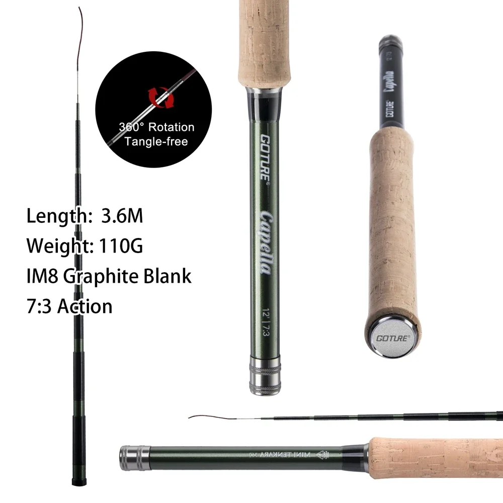 Goture 12FT Klassische Tenkara – Fishing Rod Building Kit Bewertung und Preis